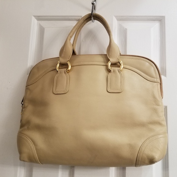 Bags by SUPREME leather Satchel Create handbag - Picture 1 of 4